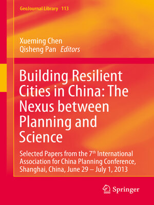 cover image of Building Resilient Cities in China